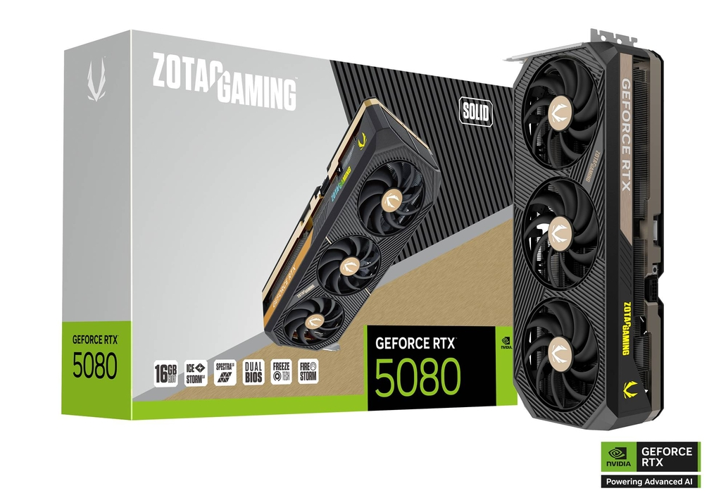 ZOTAC GAMING GeForce RTX 5080 16GB GDDR7 Graphics Card ZOTAC GAMING GeForce RTX 5080 16GB GDDR7 Graphics Card